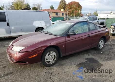 2002 Saturn Sc1 z USA, uszkodzony, nr VIN 1G8ZP12852Z156748